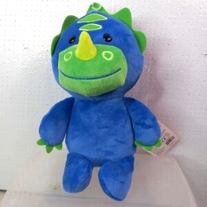 Skip Hop Zoo Plush Dakota Dinosaur Blue Green Dino Plush Toy